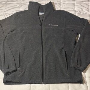 Columbia Charcoal Full-Zip Jacket